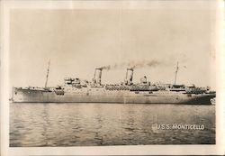 USS Monticello Original Photograph