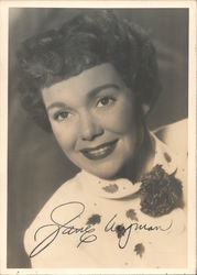 Jane Wyman Autographed Photo Original Photograph