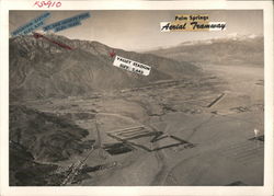 Rare: Palm Springs Aerial Tramway Postcard Production Art Original Photograph