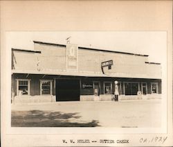 W.W. Hyler Garage Original Photograph