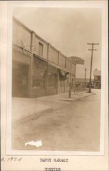 Depot Garage Original Photograph