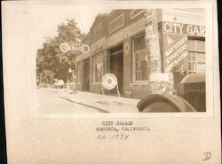 City Garage Manteca, CA Original Photograph Original Photograph Original Photograph