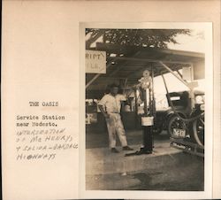 The Oasis Service Station Original Photograph