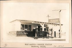 West Manteca Service Station California Original Photograph Original Photograph Original Photograph