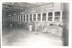 Old Trails Garage Interior Snapshot Original Photograph