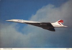 British Concorde-British Aircraft Corporation Large Format Postcard