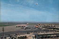 International Airport Large Format Postcard