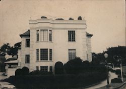 The Big Sleep house; murder of Joe Brody; Raymond Chandler author Large Format Postcard