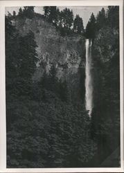 Multnomah Falls or Yosemite? Bridal Veil, OR Original Photograph Original Photograph Original Photograph