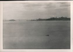 View of a Boat in a Harbor, Bay Bridge San Francisco, CA Original Photograph Original Photograph Original Photograph