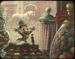 Extraordinary Confection - Jiminy Cricket Large Format Postcard