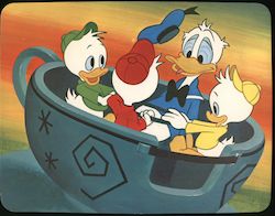 Disney Donald Duck-Tempest in a Teacup San Bruno, CA Large Format Postcard Large Format Postcard Large Format Postcard