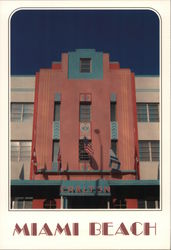 Art Deco District Miami Beach, FL A. Murillo Large Format Postcard Large Format Postcard Large Format Postcard