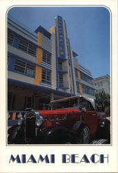 Breakwater Hotel-Miami Beach Florida A. Murillo Large Format Postcard Large Format Postcard Large Format Postcard