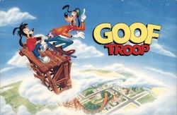 Goof Troop Movie and Television Advertising Large Format Postcard Large Format Postcard Large Format Postcard