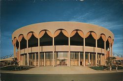 Grady Gammage Memorial Auditorium - Last Large Design of Frank Lloyd Wright Tempe, AZ Bob Petley Large Format Postcard Large For Large Format Postcard