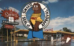 Smaks Hamburgers Large Format Postcard