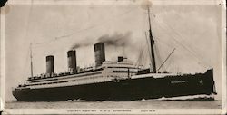 R.M.S. Berengaria Large Format Postcard