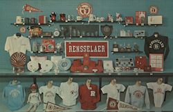 Rensselaer Union Bookstore Display & Price List Large Format Postcard