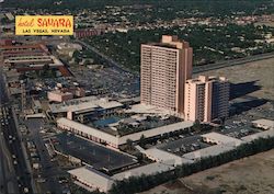 Hotel Sahara Large Format Postcard