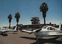 Airport in the Sky Large Format Postcard