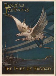Douglas Fairbanks "The Thief of Bagdad" Large Format Postcard