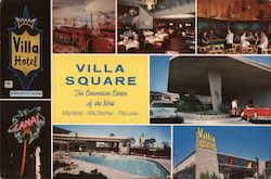 Villa Square The Convention Center of the West San Mateo, CA Large Format Postcard Large Format Postcard Large Format Postcard