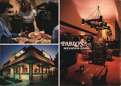 Pablo's Mexican Food Large Format Postcard