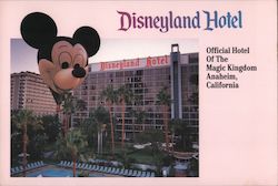 Disneyland Hotel Anaheim, CA Large Format Postcard Large Format Postcard Large Format Postcard