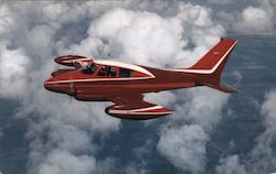 Cessna 310d - The World's Best All-Around Light Twin Engine Aircraft Large Format Postcard
