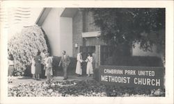 Cambrian Park United Methodist Church Large Format Postcard