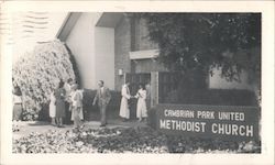 Cambrian Park United Methodist Church San Jose, CA Large Format Postcard Large Format Postcard Large Format Postcard