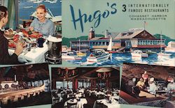 Hugo's 3 Internationally Famous Restaurants Cohasset, MA Large Format Postcard Large Format Postcard Large Format Postcard