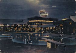 Wilbur Clark's Desert Inn Large Format Postcard