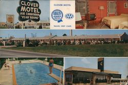 Clover Motel - A Quality Court Santee, SC Large Format Postcard Large Format Postcard Large Format Postcard