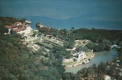 Viizcaya former James Deering Estate Miami, FL Mcfadden Air Photo Large Format Postcard Large Format Postcard Large Format Postcard