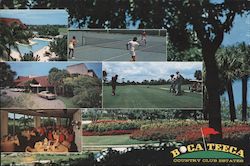 Boca Teeca - Country Club Estates Large Format Postcard