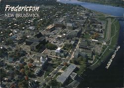 Fredericton's Downtown Core New Brunswick Canada Large Format Postcard Large Format Postcard Large Format Postcard