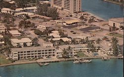 Resort Apartment Motel Pompano Beach, FL Large Format Postcard Large Format Postcard Large Format Postcard