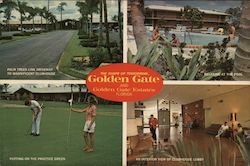 Golden Gate and Golden Gate Estates Large Format Postcard