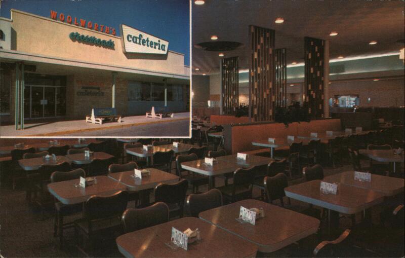 Woolworth's Crossroads Cafeteria St. Petersburg Florida