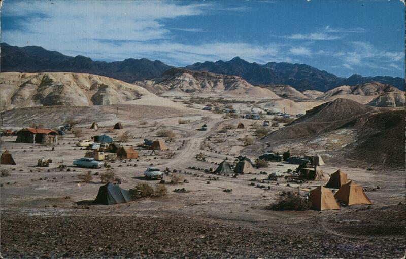 Texas Springs Public Campground Death Valley California