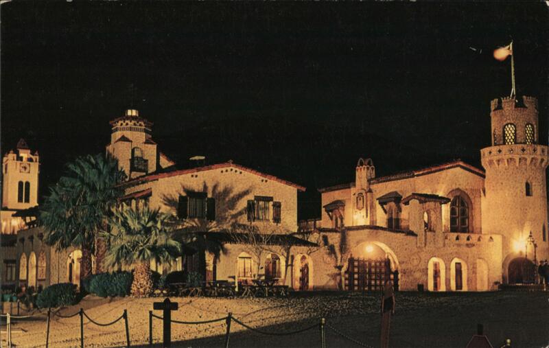 Scotty's Castle at Night Death Valley California