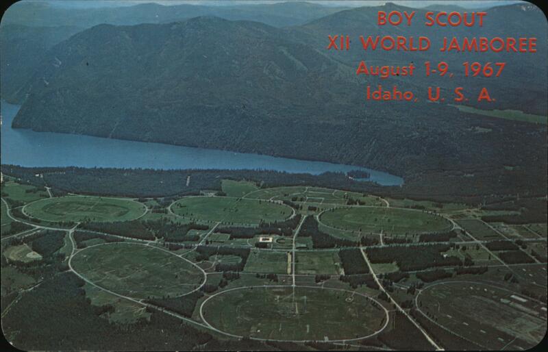 Boy Scout XII World Jamboree Arial View August 19, 1967 Athol Idaho