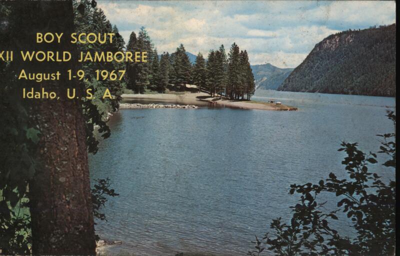 1967 Swimming Area- Boy Scout 12th World Jamboree Athol Idaho
