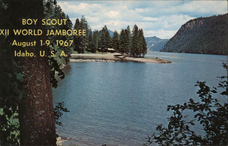 1967 Boy Scout XII World Jamboree Swimming Area Athol Idaho