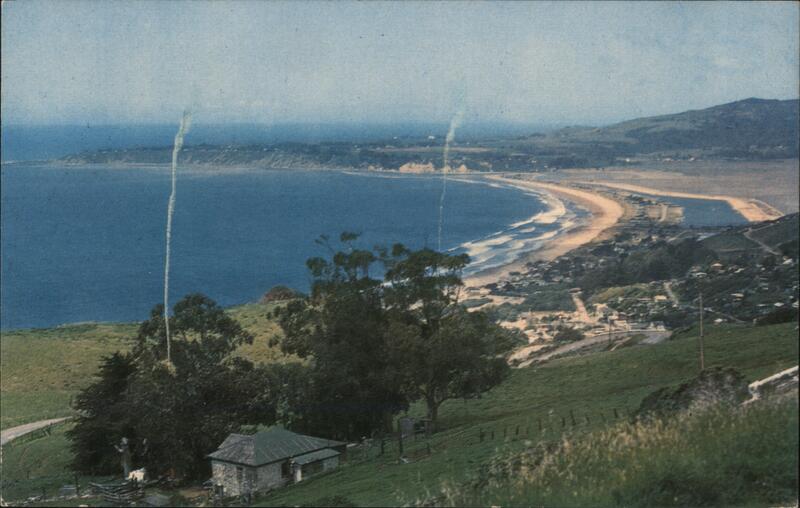 Bolinas Bay on the Marin County coast. California