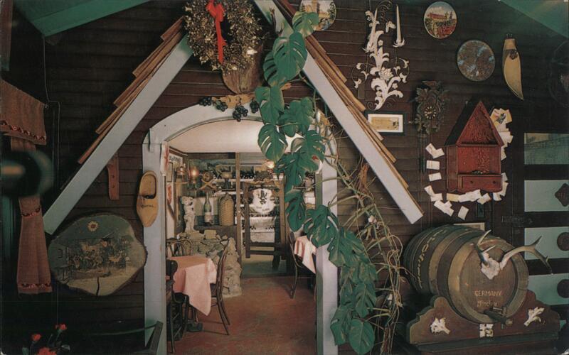 Wine Cellar at the Mountain Home Inn Mill Valley California