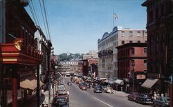 Main Street Postcard