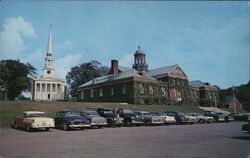 A Scene in Ellsworth, Maine Postcard
